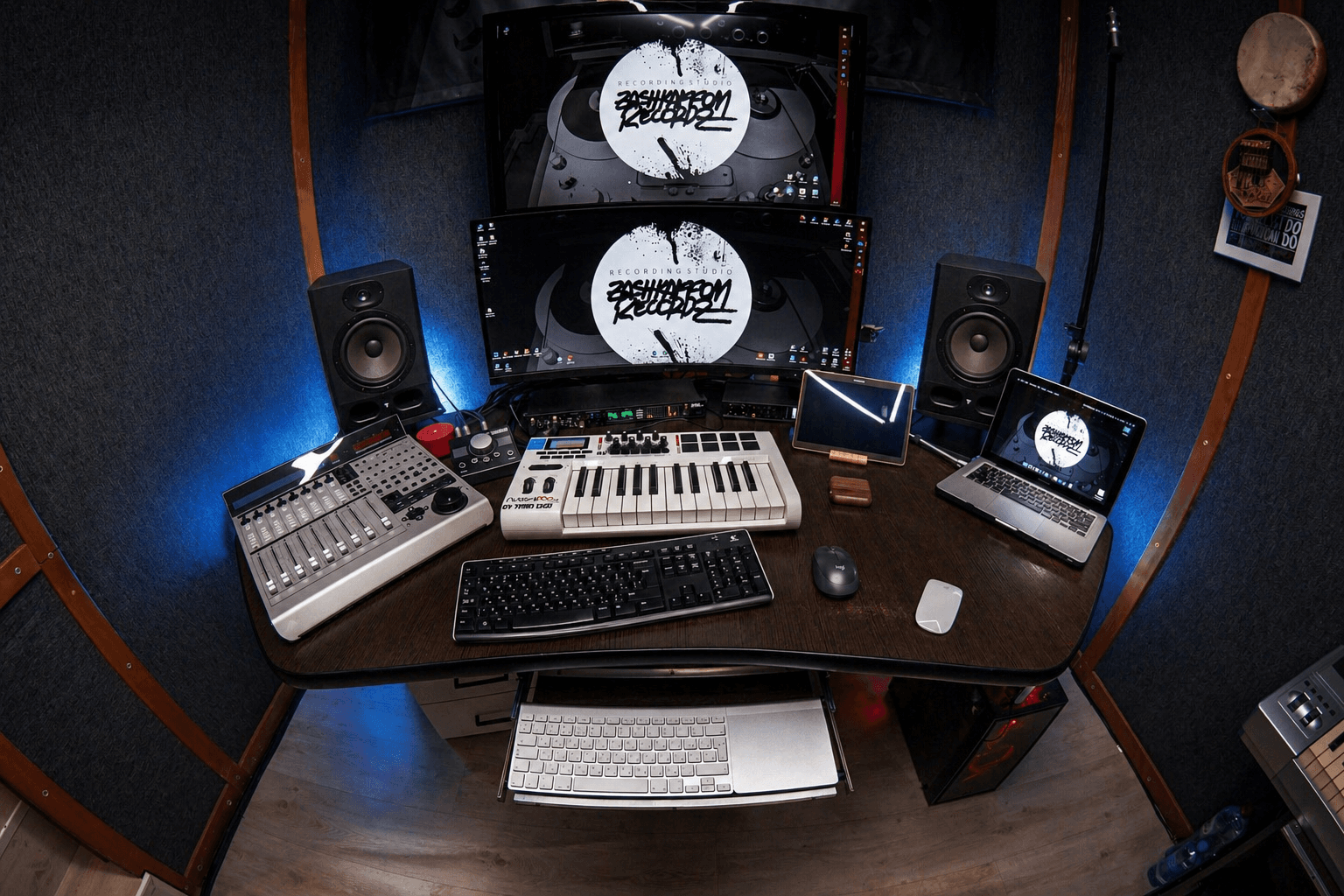 Рабочее место звукорежиссёра ZS Records